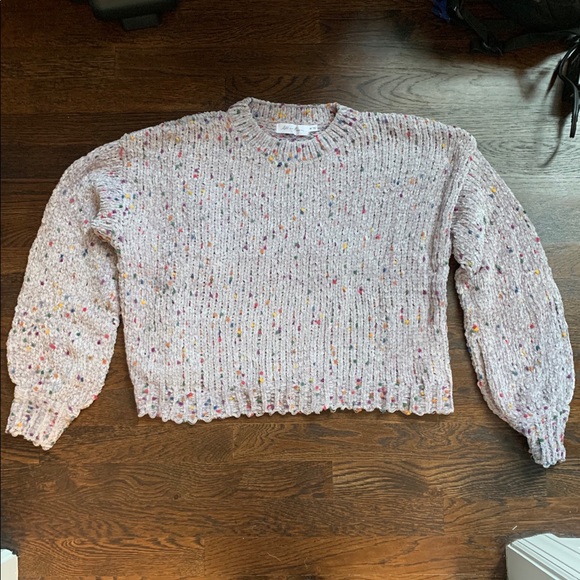 All In Favor Funfetti Chenille Sweater - Picture 3 of 7